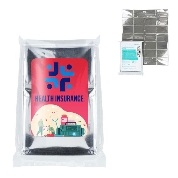 Notfall-Rettungsdecke 130 x 210 cm