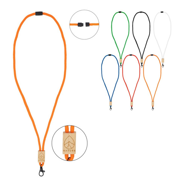 R-PET Kordel-Lanyard