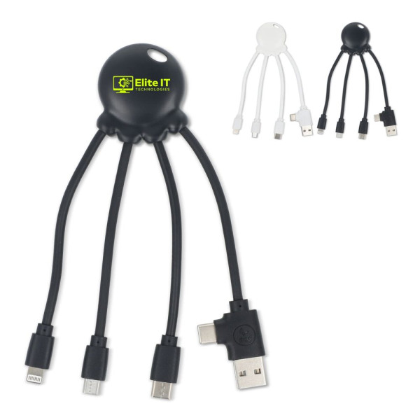 4009| Xoopar Eco Octopus Ladekabel Ocean Bound Plastic