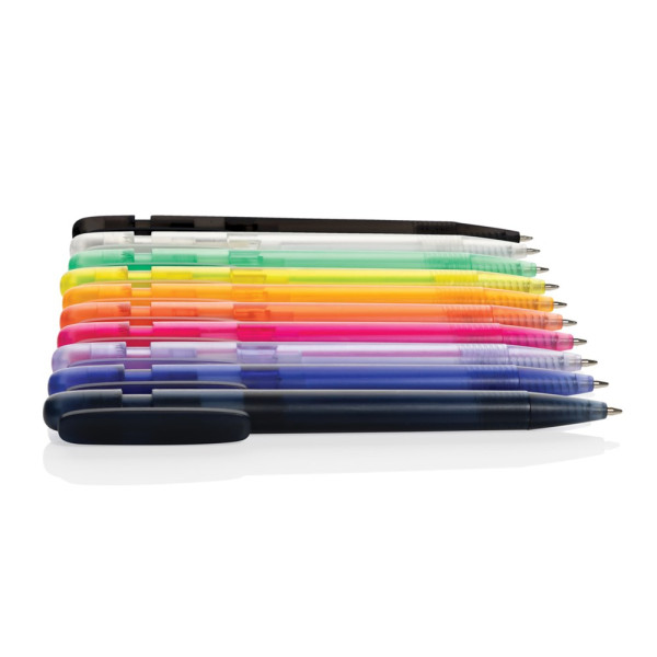 Devin transparenter Stift aus GRS zertifiziertem rABS