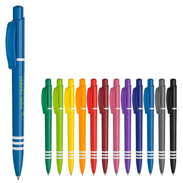 Kugelschreiber Tropic Colour hardcolour