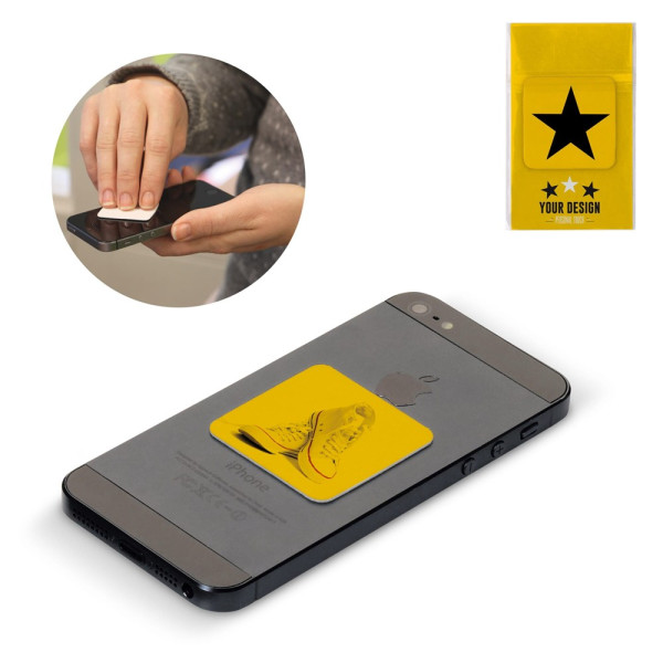 Antibakterieller Mikrofaser-Mini-Display-Reiniger 35 x 35mm