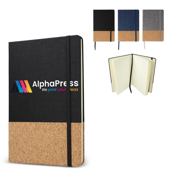 Notizbuch R-PET & Kork A5